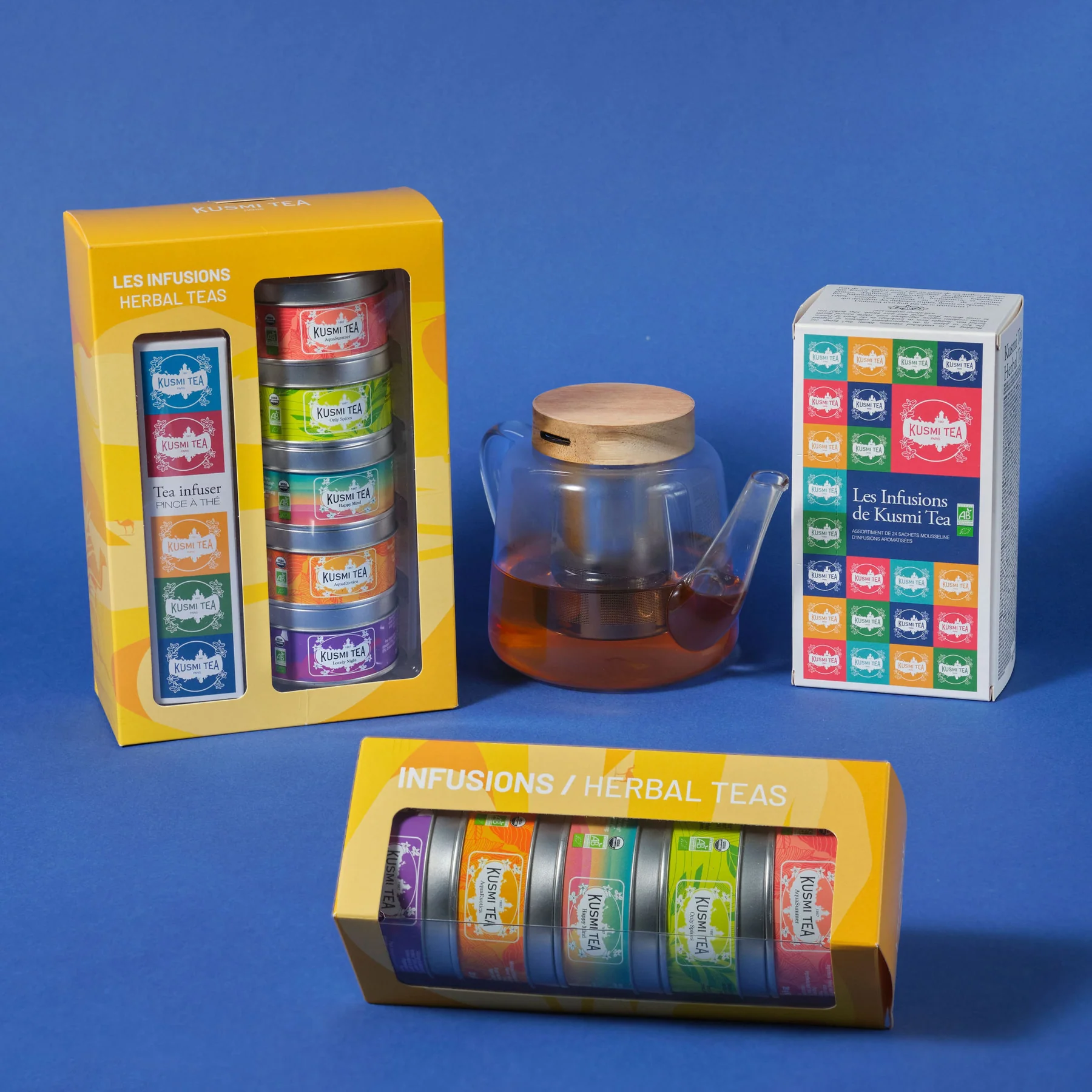 Coffret Les Infusions bio avec une pince à thé - Image 3